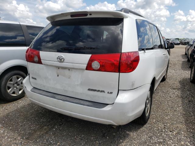 5TDZA23CX6S444868 - 2006 TOYOTA SIENNA CE WHITE photo 4