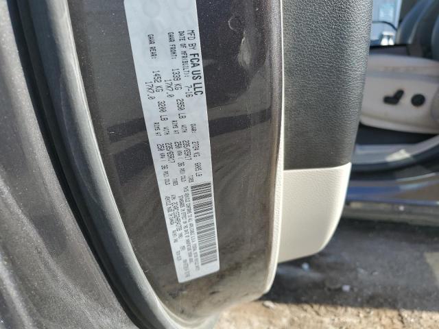 2C4RC1EG2HR541739 - 2017 CHRYSLER PACIFICA TOURING L PLUS GRAY photo 14