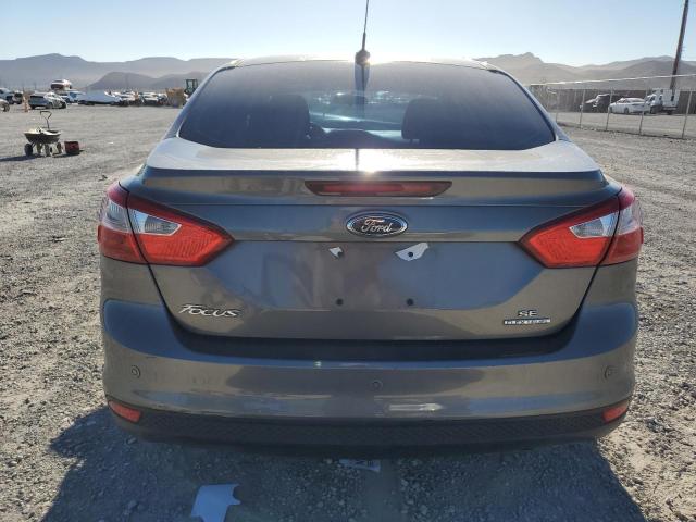 1FADP3F22EL330452 - 2014 FORD FOCUS SE GRAY photo 6