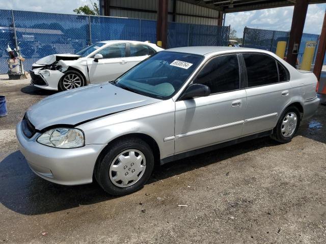 2HGEJ6613YH541784 - 2000 HONDA CIVIC BASE SILVER photo 1