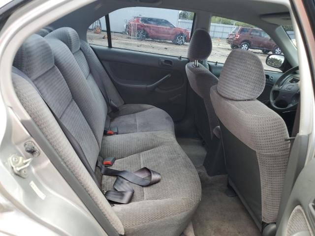 2HGEJ6613YH541784 - 2000 HONDA CIVIC BASE SILVER photo 10