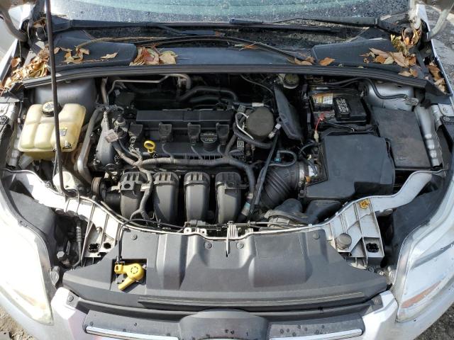 1FAHP3N20CL166425 - 2012 FORD FOCUS TITANIUM SILVER photo 11