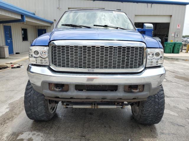 1FTSW31P63EB62906 - 2003 FORD F350 SRW SUPER DUTY BLUE photo 5