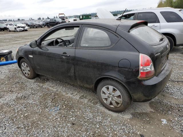 KMHCM3AC0AU184664 - 2010 HYUNDAI ACCENT BLUE BLACK photo 2