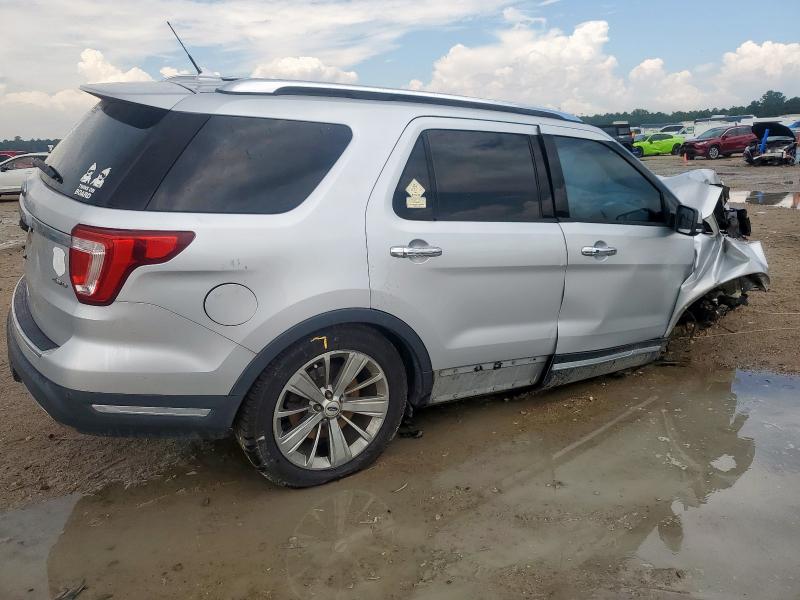1FM5K8F80JGA91030 - 2018 FORD EXPLORER LIMITED ვერცხლისფერი ფოტო 3