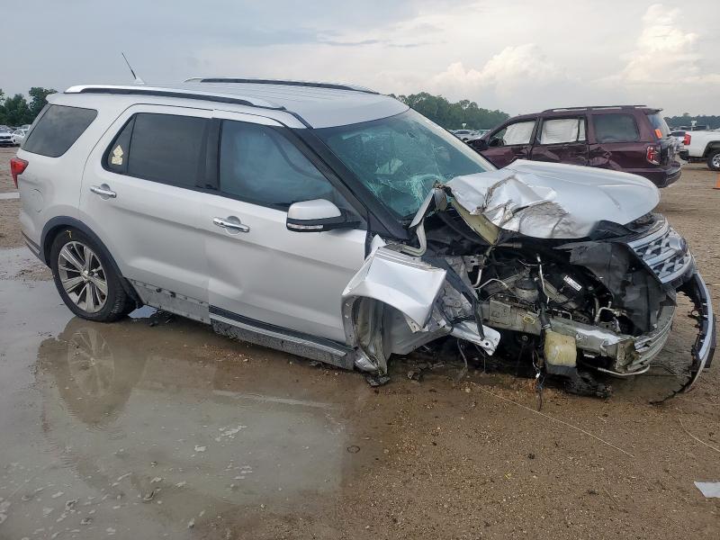 1FM5K8F80JGA91030 - 2018 FORD EXPLORER LIMITED ვერცხლისფერი ფოტო 4