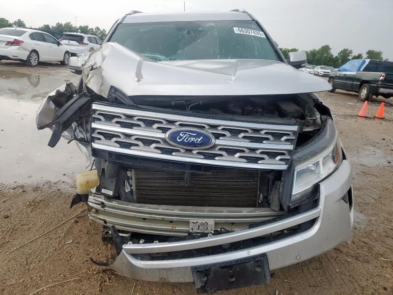 1FM5K8F80JGA91030 - 2018 FORD EXPLORER LIMITED ვერცხლისფერი ფოტო 5