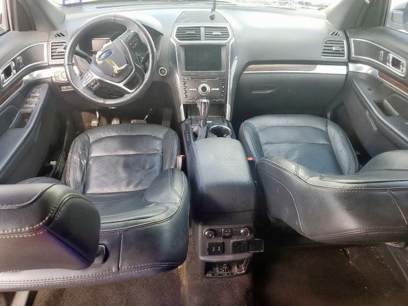 1FM5K8F80JGA91030 - 2018 FORD EXPLORER LIMITED ვერცხლისფერი ფოტო 8