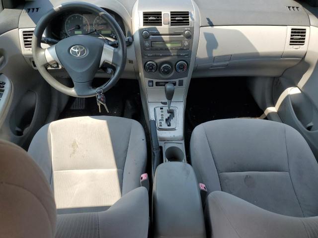 JTDBU4EE2BJ102051 - 2011 TOYOTA COROLLA BASE SILVER photo 8