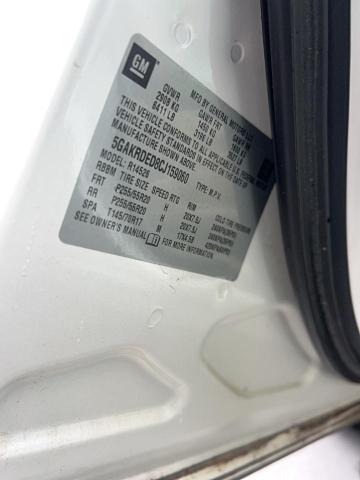 5GAKRDED8CJ159060 - 2012 BUICK ENCLAVE CREAM photo 13