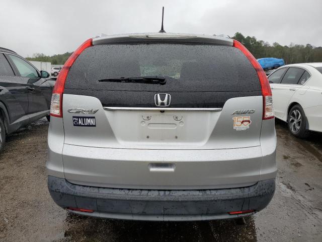 JHLRM4H77CC027402 - 2012 HONDA CR-V EXL SILVER photo 6