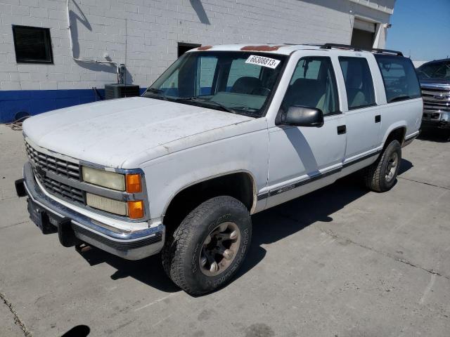 1GNFK16K0NJ311326 - 1992 CHEVROLET SUBURBAN K1500 WHITE photo 1