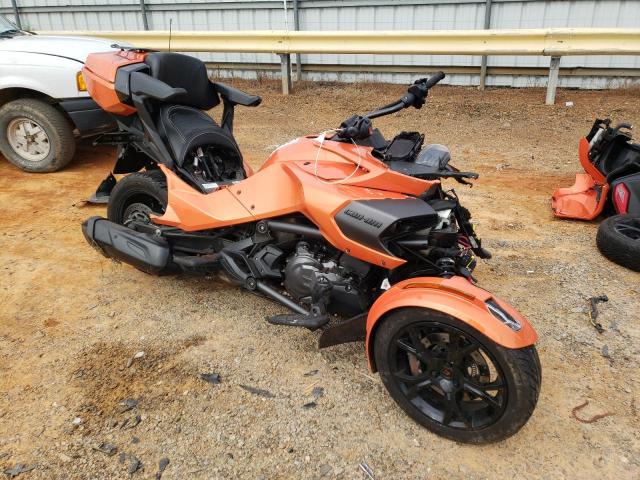 2BXREDD27KV000329 - 2019 CAN-AM SPYDER ROA F3-T ORANGE photo 1