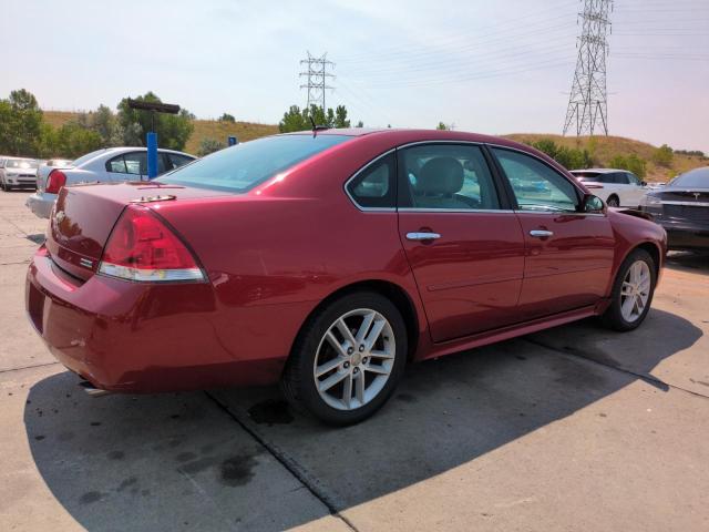 2G1WC5E30C1318719 - 2012 CHEVROLET IMPALA LTZ RED photo 3