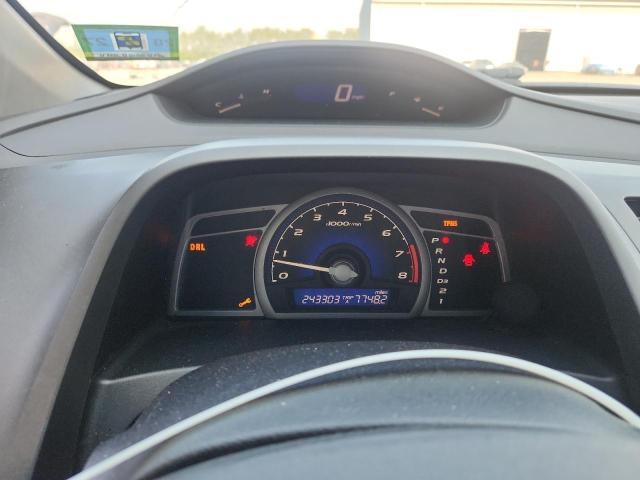 2HGFG1B88AH503949 - 2010 HONDA CIVIC EX GRAY photo 9