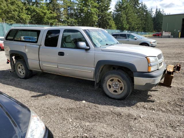 2GCEK19T341284088 - 2004 CHEVROLET SILVERADO K1500 SILVER photo 4