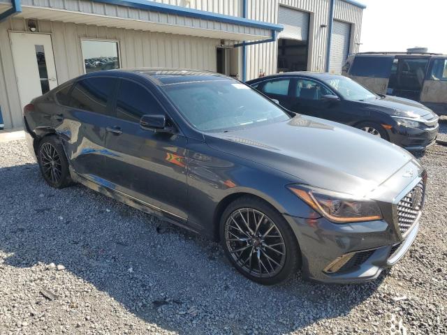 KMHGN4JB8JU268758 - 2018 GENESIS G80 SPORT CHARCOAL photo 4