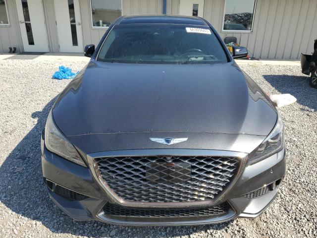 KMHGN4JB8JU268758 - 2018 GENESIS G80 SPORT CHARCOAL photo 5