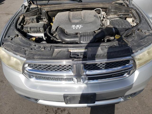 1C4RDHDG8CC108810 - 2012 DODGE DURANGO CREW SILVER photo 12