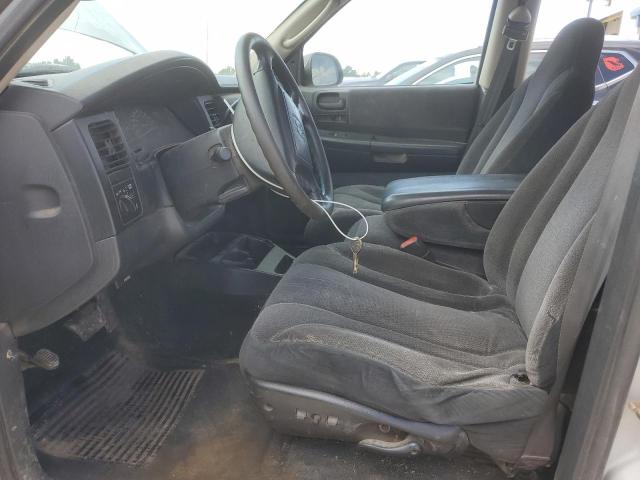 1B7HG38N02S691280 - 2002 DODGE DAKOTA QUAD SPORT SILVER photo 7