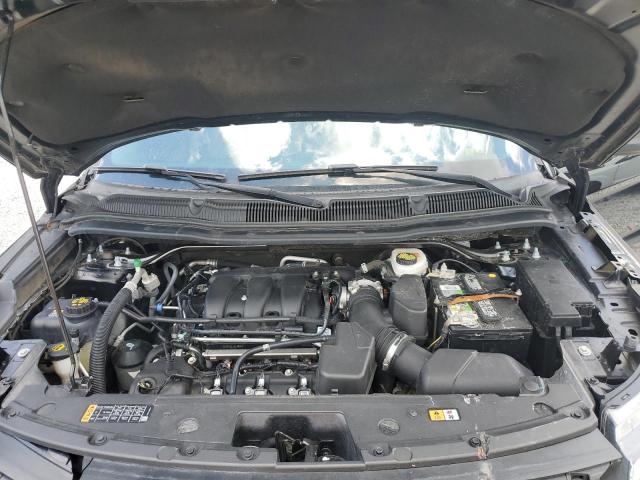 1FM5K7B85JGA76300 - 2018 FORD EXPLORER BLACK photo 12