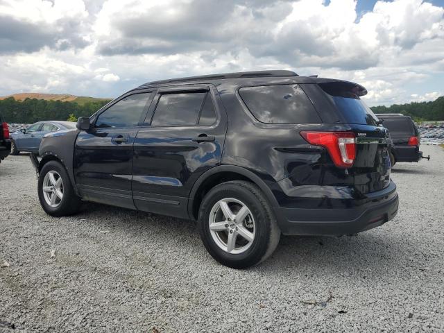 1FM5K7B85JGA76300 - 2018 FORD EXPLORER BLACK photo 2