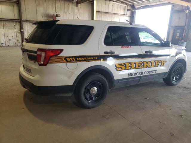 1FM5K8AR9HGC77997 - 2017 FORD EXPLORER POLICE INTERCEPTOR 白色 照片 3