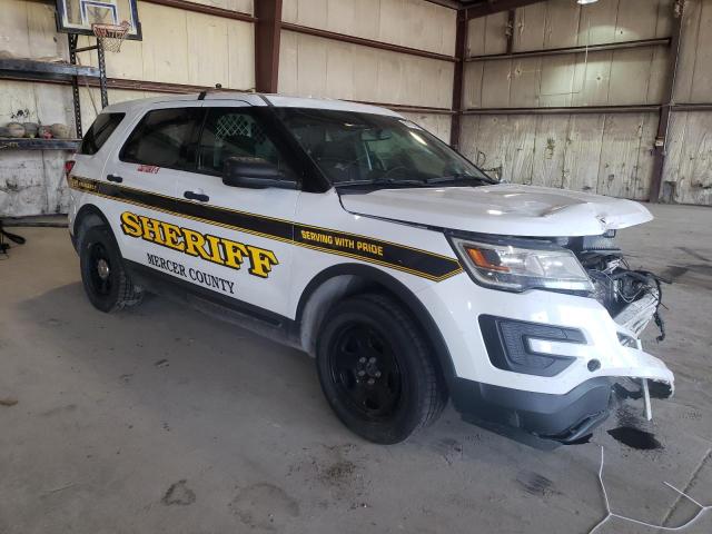 1FM5K8AR9HGC77997 - 2017 FORD EXPLORER POLICE INTERCEPTOR 白色 照片 4