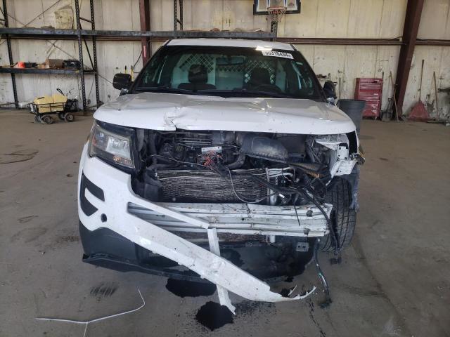 1FM5K8AR9HGC77997 - 2017 FORD EXPLORER POLICE INTERCEPTOR 白色 照片 5