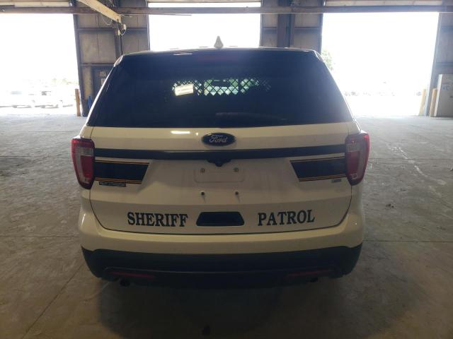 1FM5K8AR9HGC77997 - 2017 FORD EXPLORER POLICE INTERCEPTOR 白色 照片 6