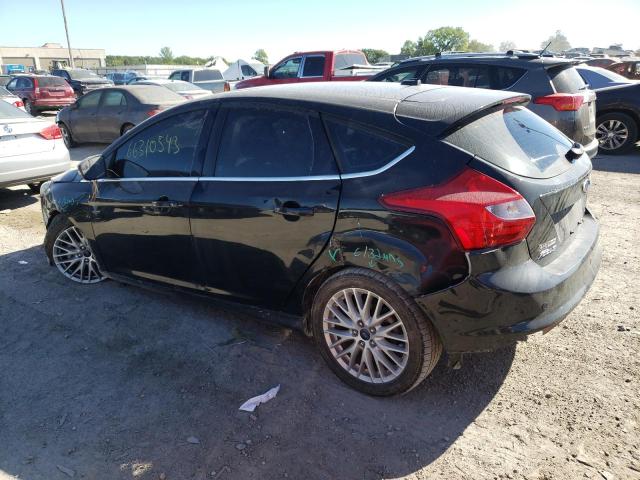 1FADP3N23EL379497 - 2014 FORD FOCUS TITANIUM BLACK photo 2