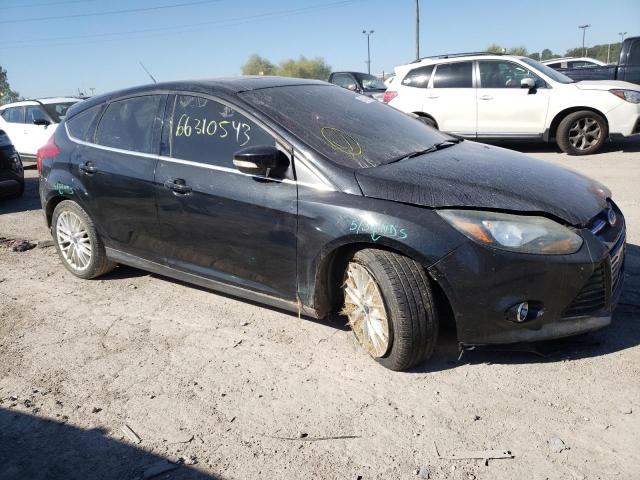 1FADP3N23EL379497 - 2014 FORD FOCUS TITANIUM BLACK photo 4