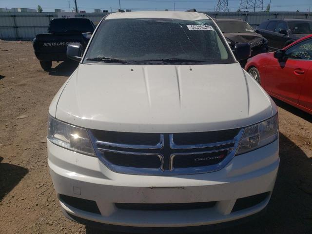 3C4PDCAB8ET141476 - 2014 DODGE JOURNEY SE WHITE photo 5