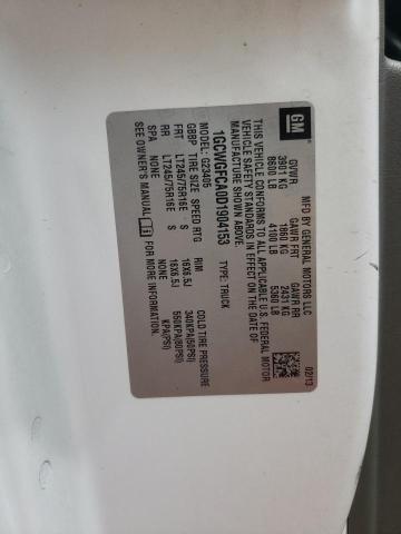 1GCWGFCA0D1904153 - 2013 CHEVROLET EXPRESS G2 白色 照片 13