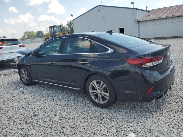 5NPE34AF9JH693100 - 2018 HYUNDAI SONATA SPORT შავი ფოტო 2