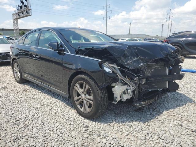 5NPE34AF9JH693100 - 2018 HYUNDAI SONATA SPORT შავი ფოტო 4