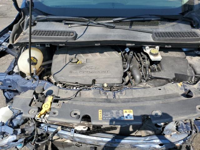 1FMCU9GD4JUC10119 - 2018 FORD ESCAPE SE 蓝色 照片 11