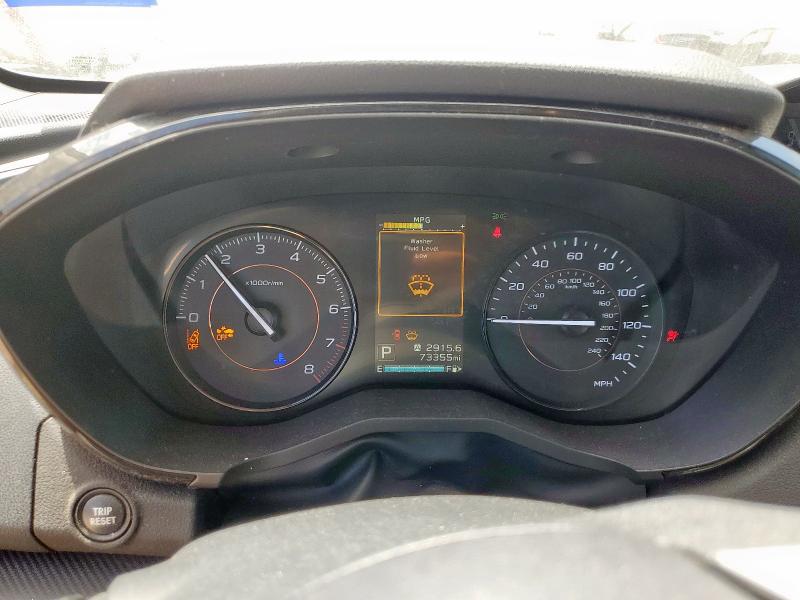 JF2GTABC1K8386596 - 2019 SUBARU CROSSTREK SILVER photo 9