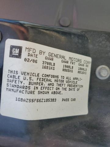 1G8AZ55F66Z185383 - 2006 SATURN ION LEVEL 2 银色 照片 12