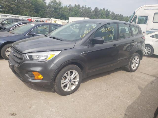 1FMCU0F74HUC01888 - 2017 FORD ESCAPE S GRAY photo 1