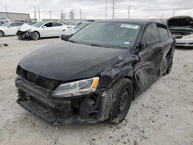 3VW2K7AJXFM286557 - 2015 VOLKSWAGEN JETTA BASE 黑色 照片 2