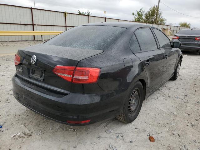 3VW2K7AJXFM286557 - 2015 VOLKSWAGEN JETTA BASE 黑色 照片 4