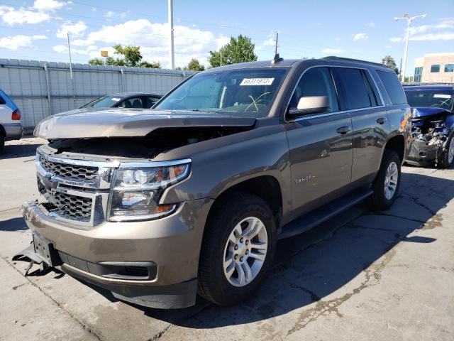 1GNSKAKC6GR177519 - 2016 CHEVROLET TAHOE K1500 LS BROWN photo 1