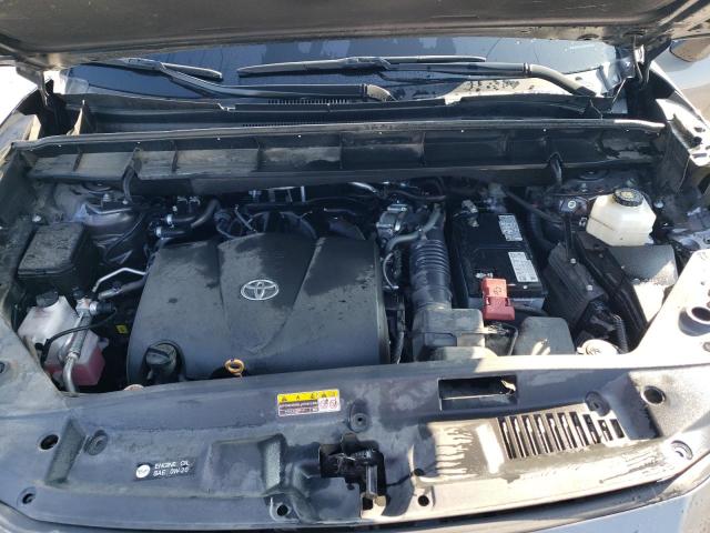 5TDGZRAH6MS518954 - 2021 TOYOTA HIGHLANDER XLE رمادي صورة 12