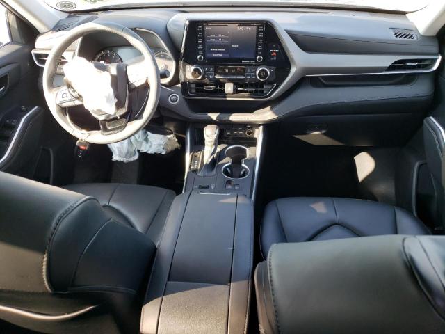 5TDGZRAH6MS518954 - 2021 TOYOTA HIGHLANDER XLE رمادي صورة 8