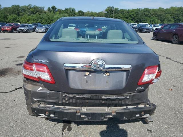 4T4BF3EK2BR162132 - 2011 TOYOTA CAMRY BASE GRAY photo 6
