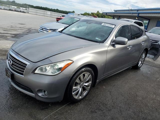 JN1BY1AP3EM260348 - 2014 INFINITI Q70 3.7 TAN photo 1