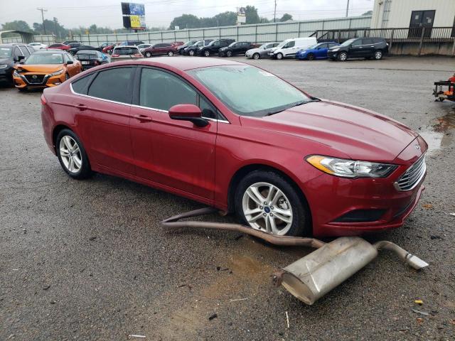 3FA6P0HD6JR165507 - 2018 FORD FUSION SE Qırmızı foto 4