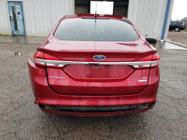 3FA6P0HD6JR165507 - 2018 FORD FUSION SE Qırmızı foto 6