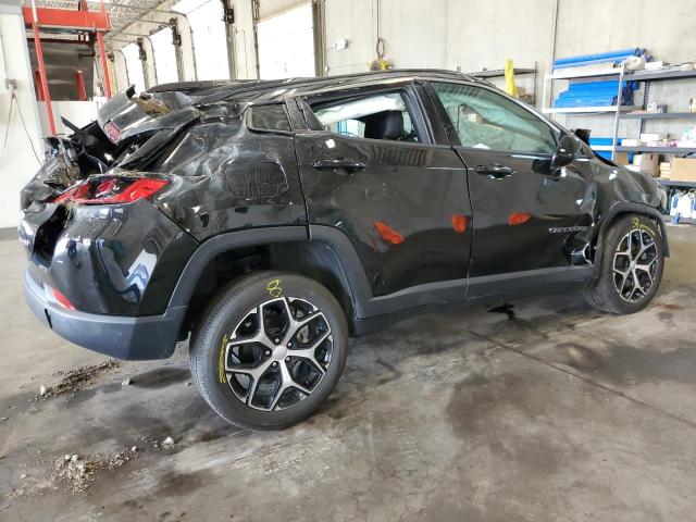 3C4NJDCN8RT143845 - 2024 JEEP COMPASS LIMITED أسود صورة 3